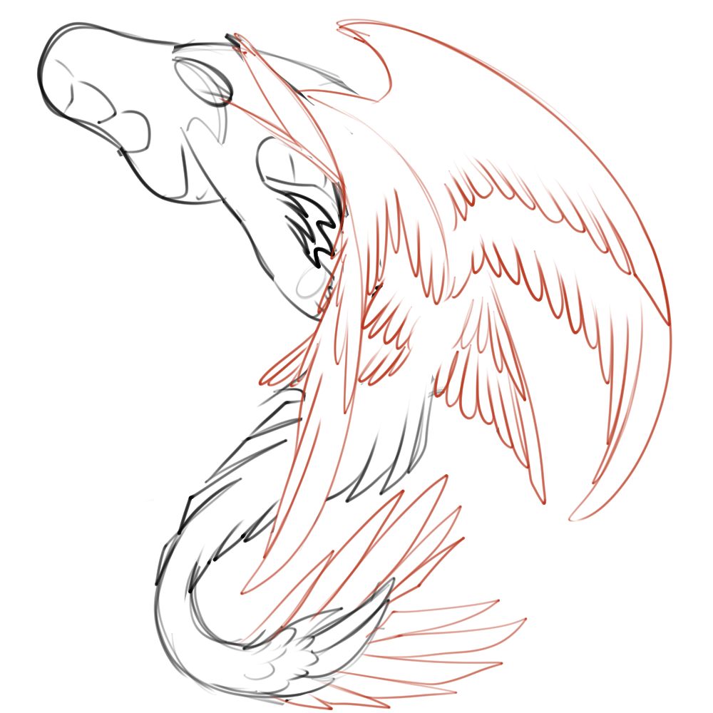 | Fully Feathered Wings/Fins |